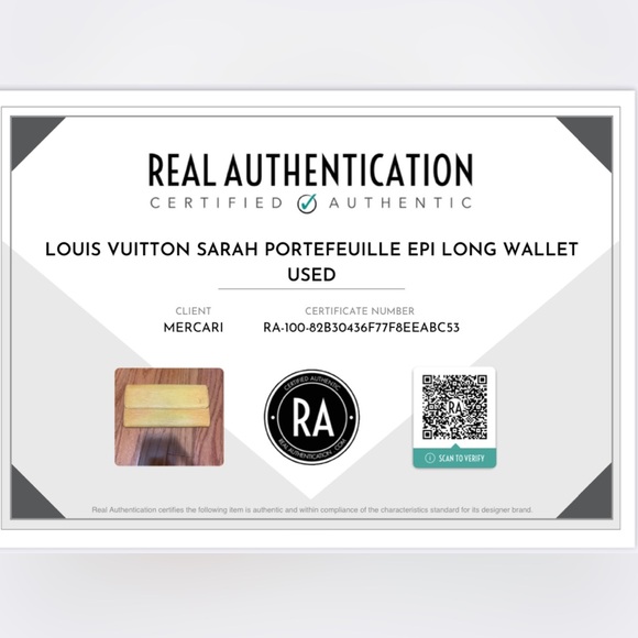 Authentic Louis Vuitton Long Epi Leather Wallet🌷 - Picture 13 of 13